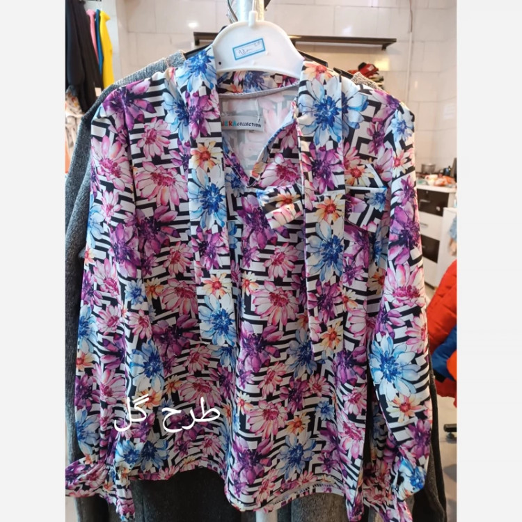 قیمت شومیز دخترانه بوگاتی طرح گل