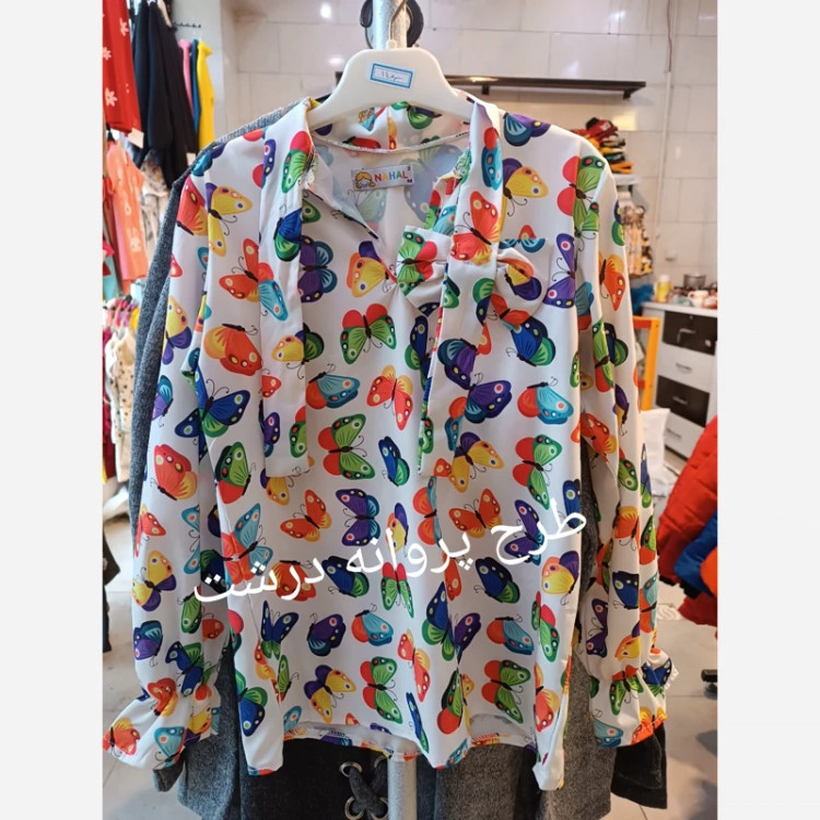 قیمت و خرید شومیز دخترانه جنس بوگاتی