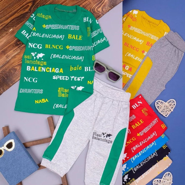 تیشرت شلوارک پسرانه