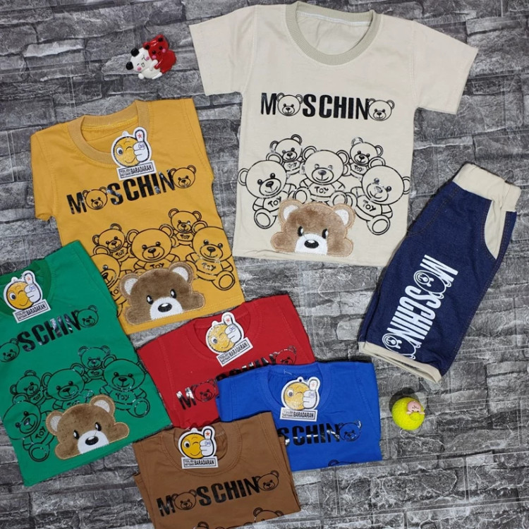 تیشرت شلوارک پسرانه