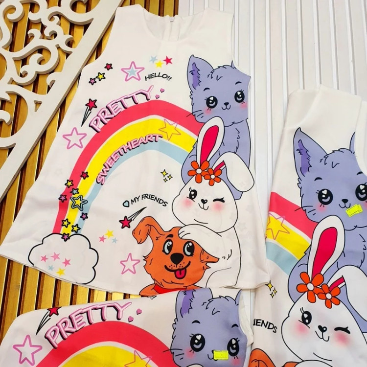 سارافون دخترانه اسکاچی