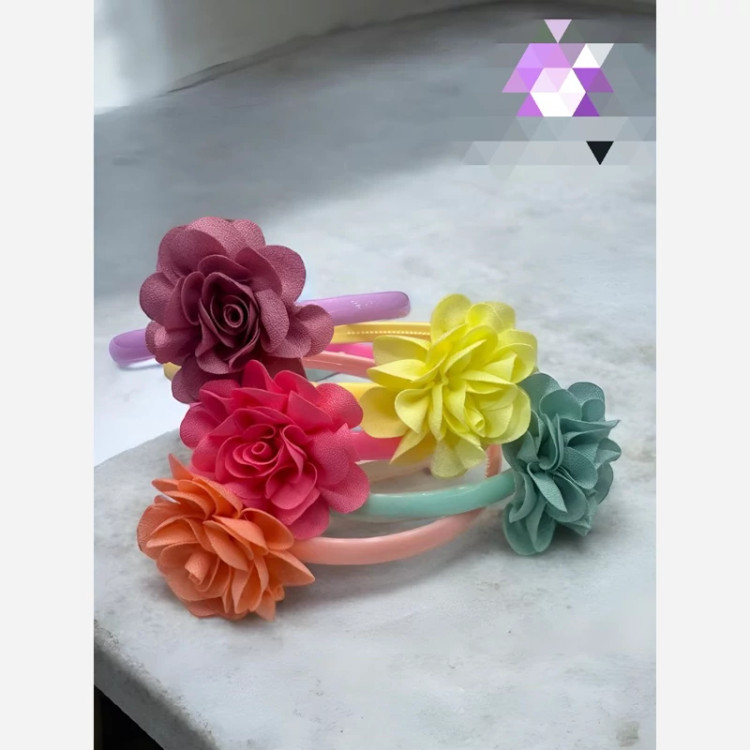 اکسسوری تل دخترانه نشکن گلدار