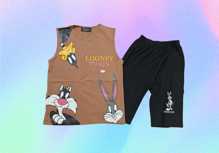 قیمت تیشرت شلوارک پسرانه طرح حیوانات