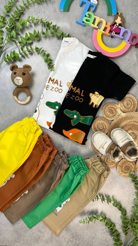 تیشرت شلوارک پسرانه