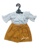 ست شومیز و دامن دخترانه | شومیز بوگاتی و دامن میکرو شیک | تربچهها